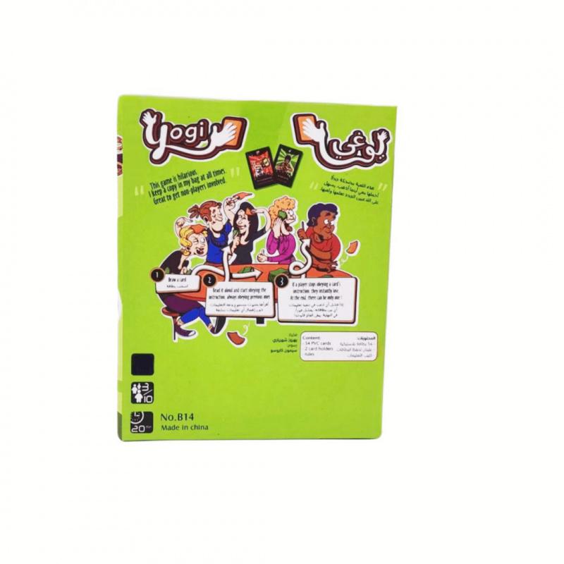 Arabic Games Yoga Card Gamesyoga Movement Imitation Card Gamesfun Board Cards Game Paper Toy For Family Party Games