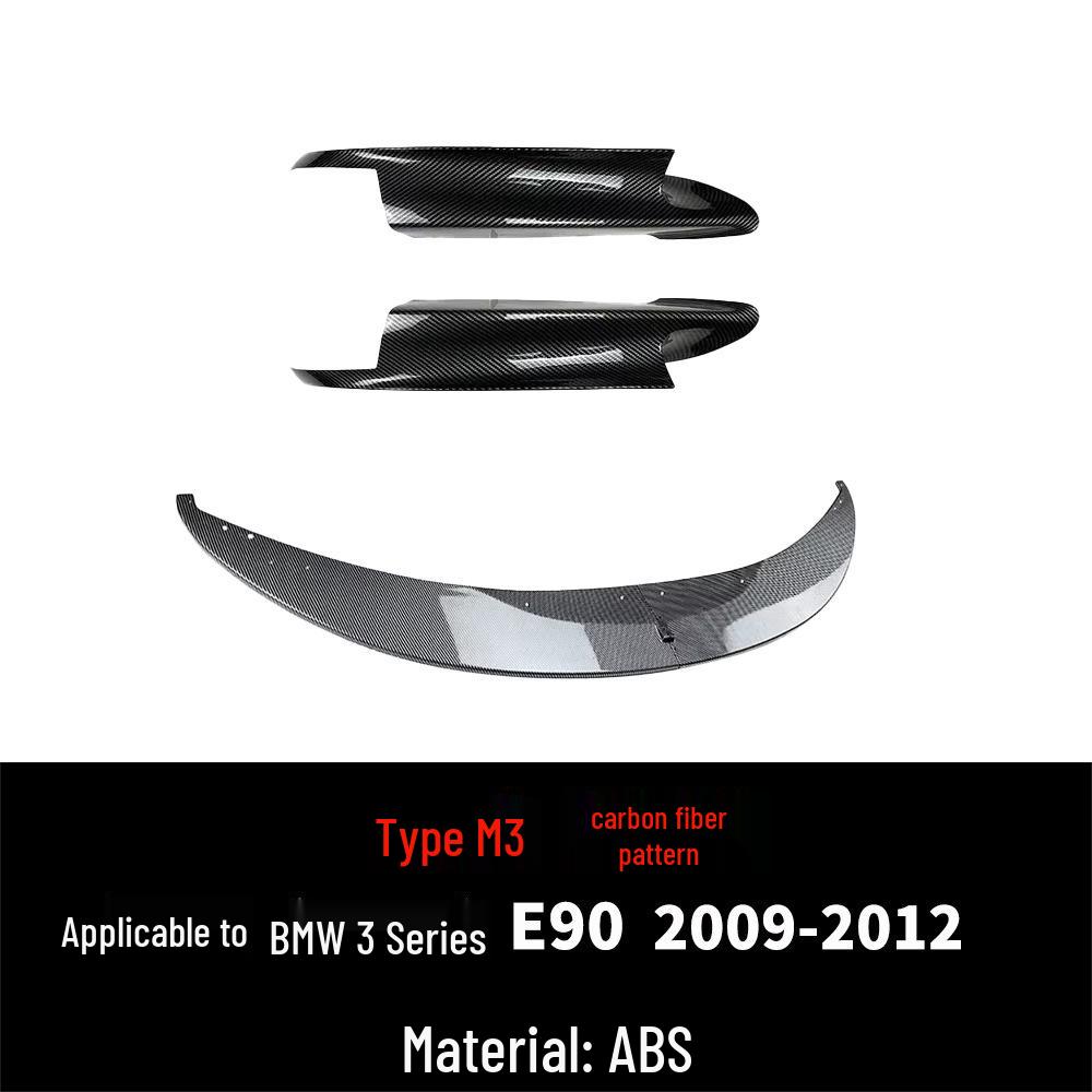 Front Splitter Spoiler Lip Trim for 2007-2013 BMW 3 Series E90