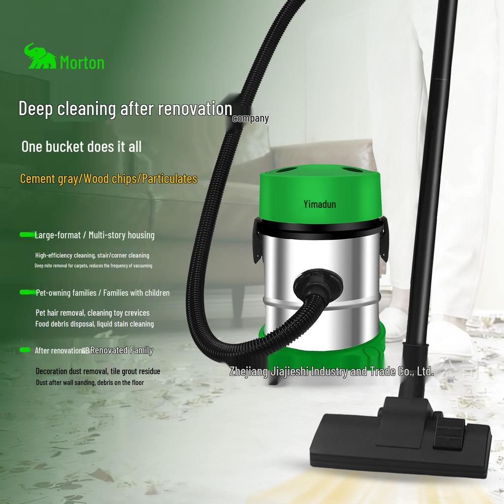 Modun High-Power Vacuum Cleaner for Home & Commercial Use - Ideal for Grout, Carpets, and Pet Hair Removal