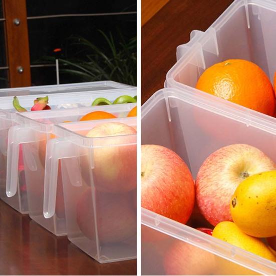 Transparent Fridge Fresh Storage Box Crisper Refrigerator Sealed Food Container