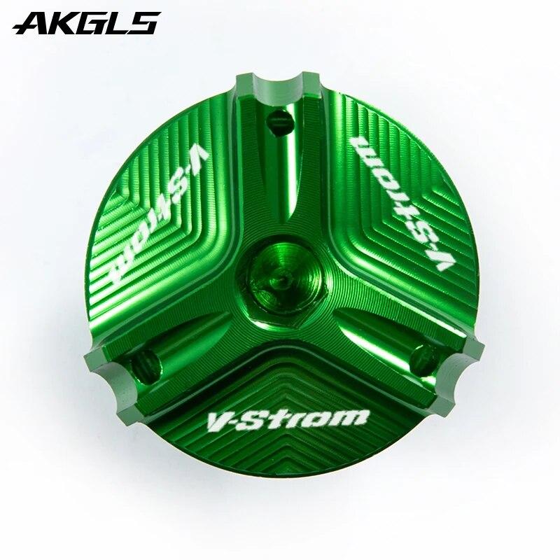 

Для Suzuki VSTROM 650 1000 1050 1050XT V-STROM 250 DL250 DL650 DL1000 болт крышки масляного бака защитные аксессуары для крышки маслозаливной горловины vstrom green