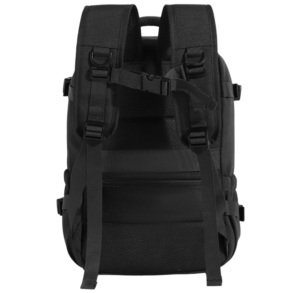 Wings Cabin Backpack Ryanair and Wizz Air Hand Luggage, Lightweight Travel Backpack Black