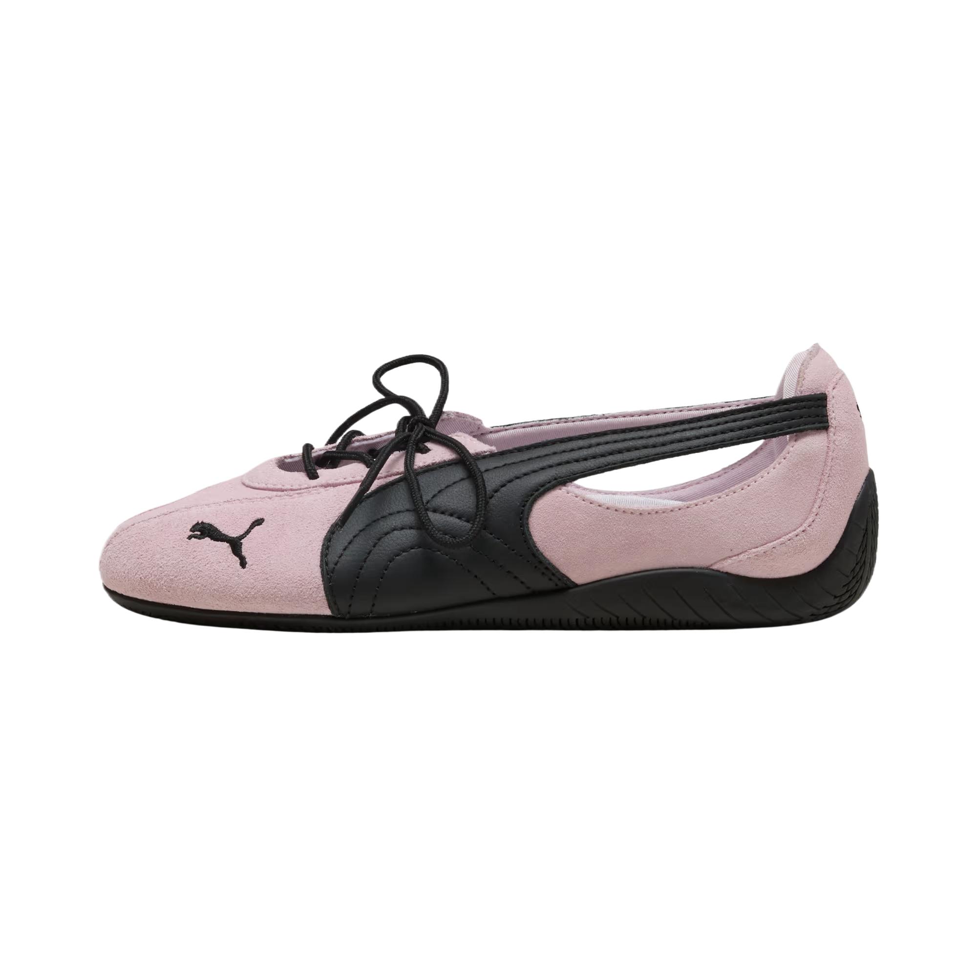 Puma Pu Leather Fabric Speedcat Ballet Round Toe Flat Casual Shoes Women flats 408340-01 38 7460₽