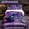 Personalized 3Pcs Bedding SetSailor Moon Custom Text Duvet Cover Pillowcase Set Bedroom Gift