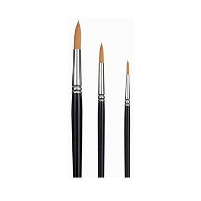 Watercolor Brushes - TALENS - Van Gogh - Set of 3 - Toray Polyester Bristles - Short Handle