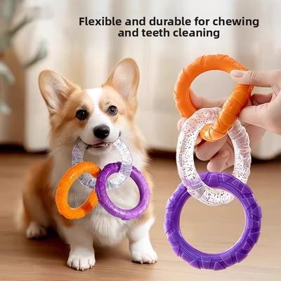 Dog Tug-of-war Toys, Puppy Teeth Grinding, Teeth Cleaning, Pulling and Biting Resistant Toys, Puppy Training, Interactive and Boring Pet Supplies
