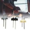 Tremolo Headstock Mounted Key Metal Guitar Bass Wrench Mounting Screws Tool