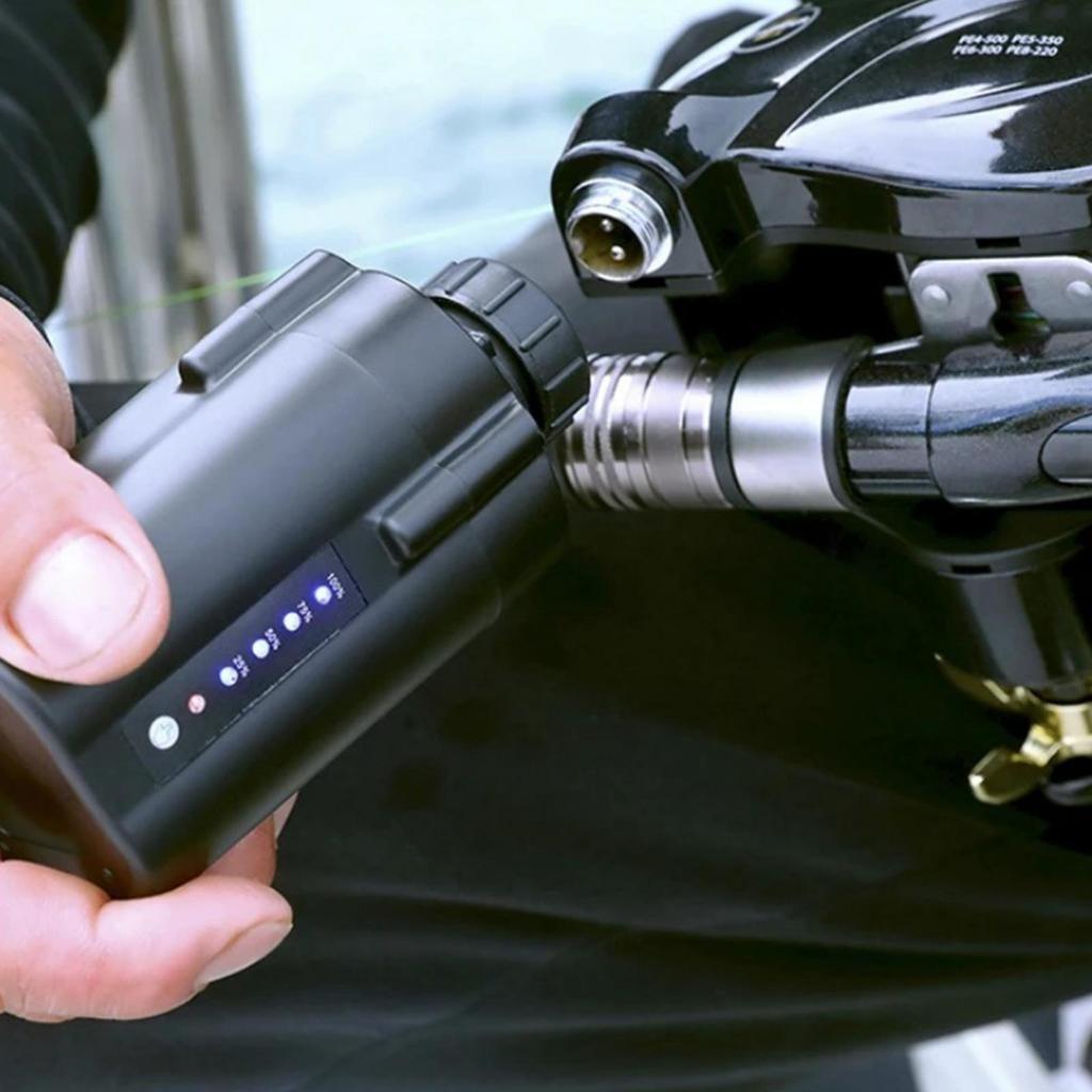 14.8V Elektrický rybářský naviják Baterie Mořský rybolov Přenosný Prémiová náhrada Praktické příslušenství