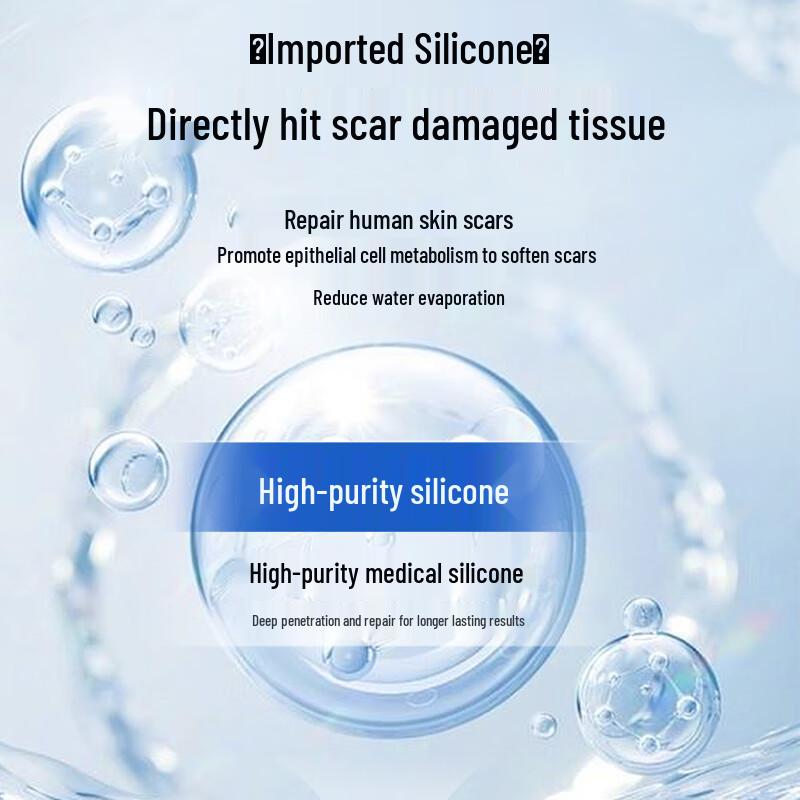 Efficient Scar Repair Gel for Facial, Burn, and Cesarean Scars