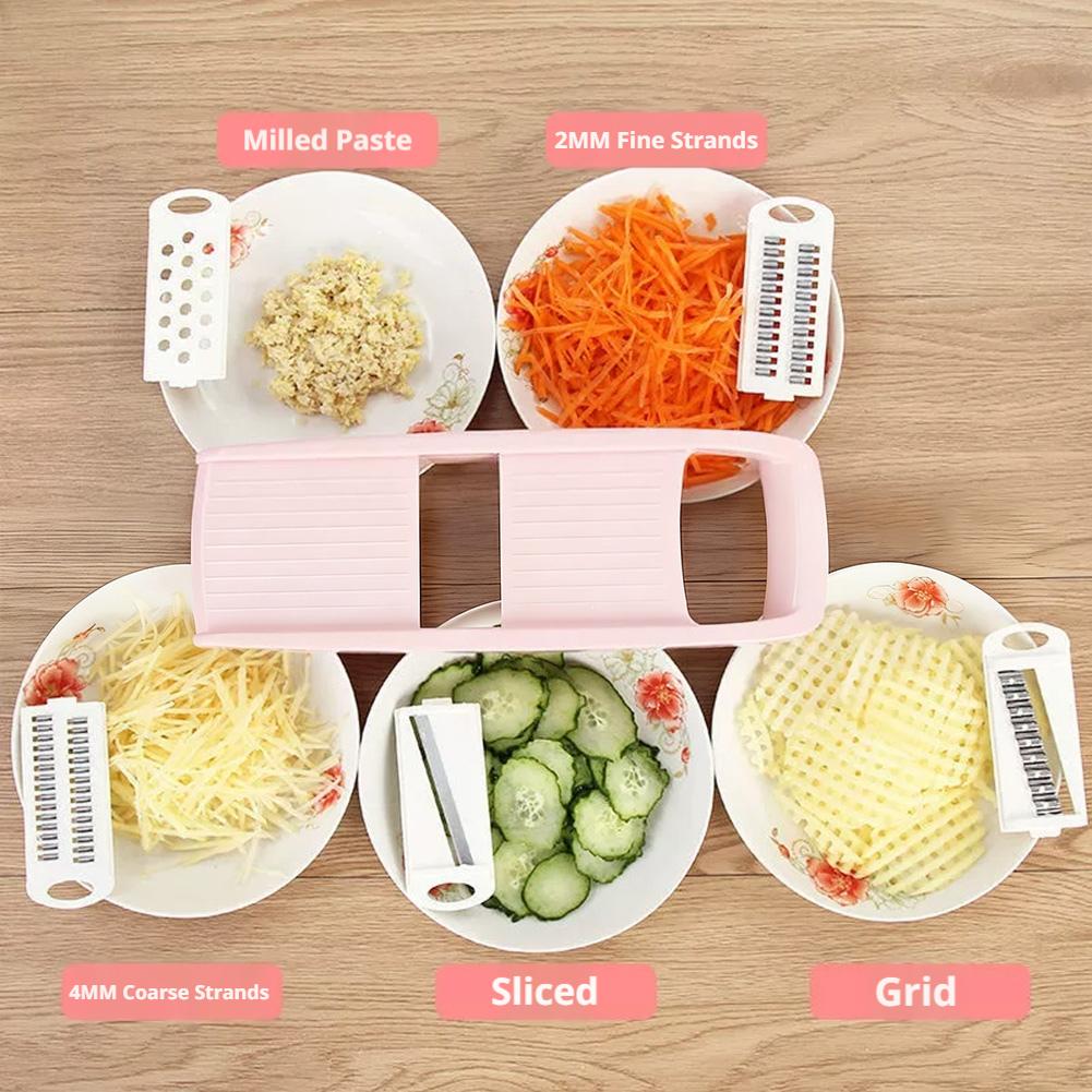 Multifunctional Grater Kitchen Cutting Tool Cutting Potato Food Manual Scraper Chopper Maker Shreds Knife, Shavings G7N6