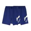 Li Ning Sports Fashion Series Big Logo Casual Sports Shorts Men Shorts Blue AKSR551-5