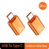 USB 3.0 Type-C Data Adapter Type C 10A OTG USB C Male To USB Female Converter For Macbook Xiaomi Samsung S20 Fast OTG Connector