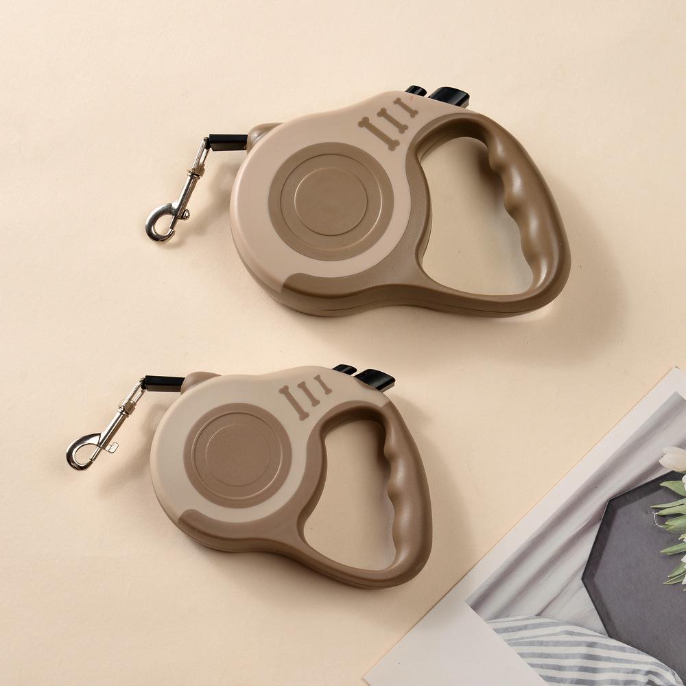 Automatic Retractable Dog Leash with Bone Retractor