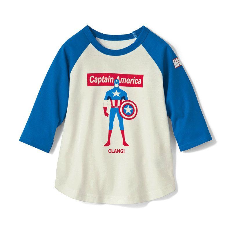 Japanese Sleeve Spring and Autumn Cartoon Children s Clothing Blue sleeves 110 cm