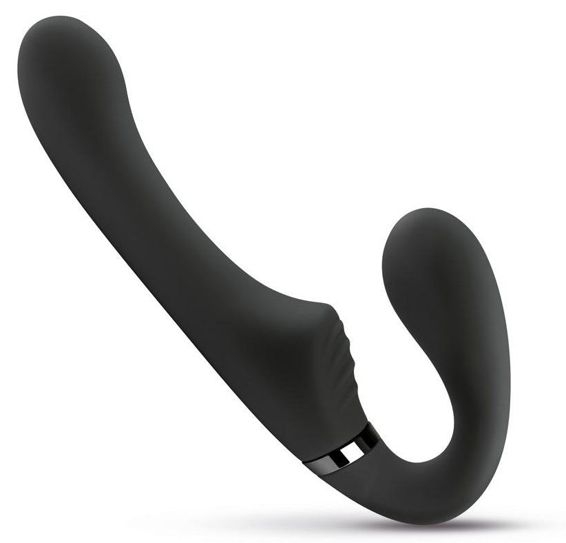 Avery 12 X 3.5cm Harness-Free Vibrating Strap-On Dildo - No-Parts - No Harness