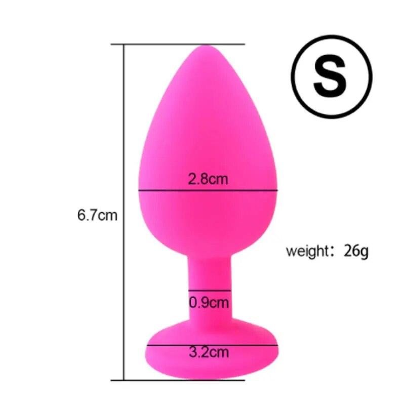 Prostate Massager Anal Butt Plug Anus Expandable Bdsm Bondage Sex Buttplug Erotic Accessories Bullet Vibrator Sex Toys For Woman