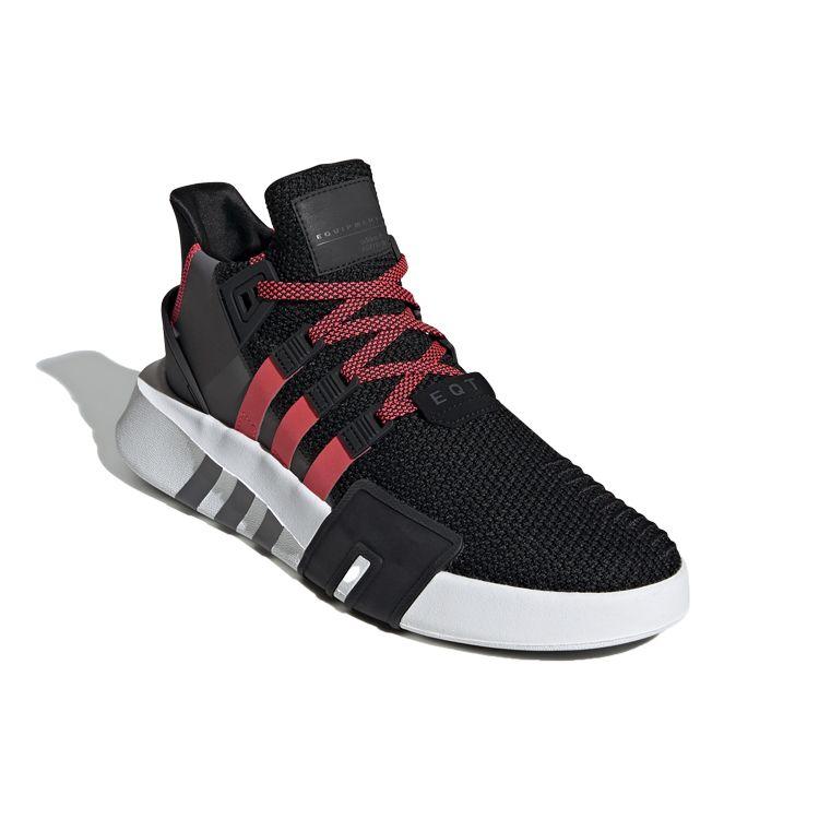 Adidas Originals Eqt Bask Adv Fabric Retro Shock Absorbing Non-Slip Breathable Low-Top Lifestyle Casual Shoes Unisex sneaker Black Gray Red BD7777
