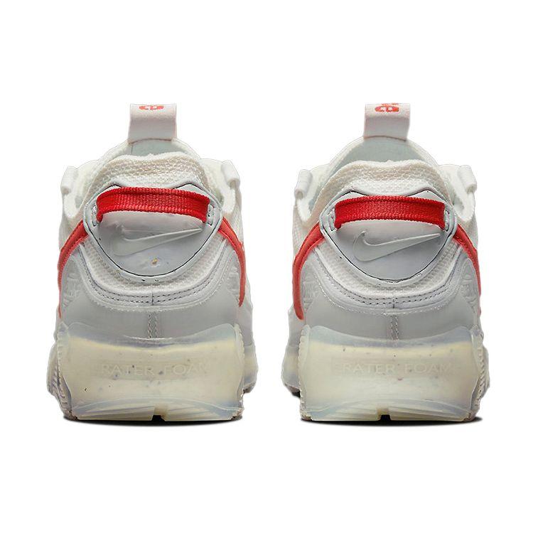 Nike Air Max Terrascape 90 Bianche Rosse Clay Uomo Scarpe da ginnastica Summit-Bianco Pure-Platino Lupo-Grigio DQ3987-100