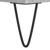 Highboard Concrete Grey 69.5 x 34 x 180 cm Particleboard