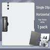 Thick A4 Clipboard with Double Clips and Loose-leaf Holder for Office Use