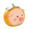 Pig Persimmon Smoothly Cute Persimmon Pig Doll Pillow Girls Sleeping Plush Doll Rag Doll Children's Gift