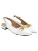 Shoetopia Women'S Slip-On Ballet Flats White