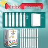 Large Dustless Erasable Chalk Set - Water-Soluble, Colored & White for Teachers & Kids