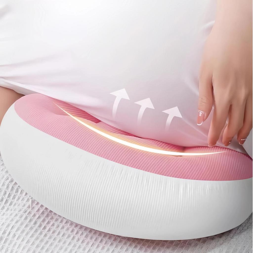 U Shaped Maternity Pillow - Full Body Support for Pregnant Women, Comfortable Belly Back Hip Pain Relief for Side Sleepers