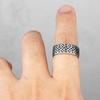 Viking Celtic Knot Symbols Weave Stainless Steel Mens Women Rings Simple for Girl Boyfriend Jewelry Creativity Gift Wholesale 3