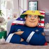 Cartoon Cute F Fireman Sam Blanket For Sofa Office Bed Plane Travel Sleep Read Relax Camping Soft And Warm