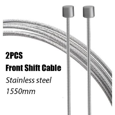 2PCS Bike Inner Cable Stainless Steel Bicycle Shifter Shift Derailleur Brake Cable Wire Line1100mm 1700mm 2100mm