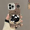 Cartoon Cat Milk Apple iPhone Case for 17/16/15/14/13/12/11 Pro Max