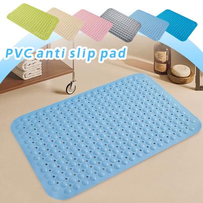PVC Bathroom Anti-slip Mat, Shower And Bathroom Floor Mat, Bathtub Floor Mat, Household Toilet Anti-drop Mat