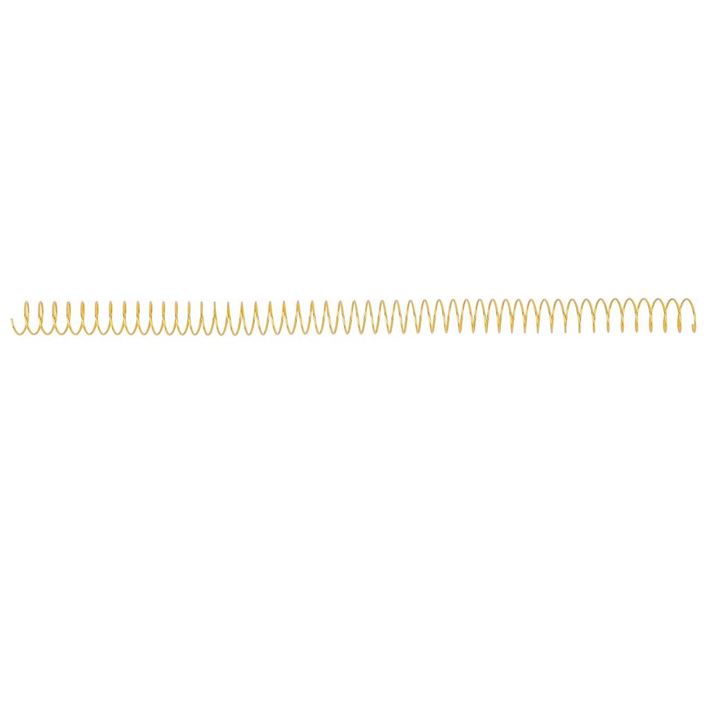 100Pcs Spiral Binding Coils Iron Dia 14.3mm 9Celsius16in 48 Teeth 4:1 Ratio 115 Sheet Capacity for Paper