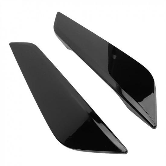 2X Gloss Black Fender Duct Trim Left & Right Side For BMW G30 5 Series 2017-