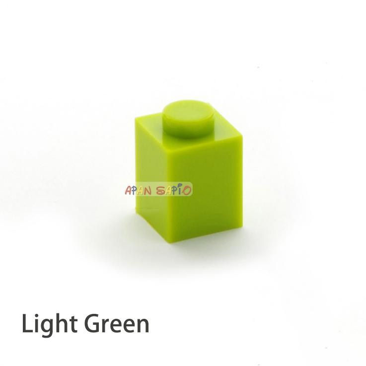 50Pcs Building-Set High-Standard Construction-Blocks Play Sets Premium-Quality Thick Premium-Quality 1X1 First-Class 16Color Construction Pieces