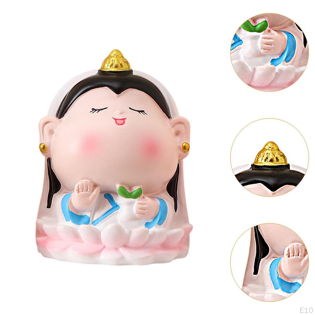 Chinese Immortal Figurine for Car Dashboard Decoration
