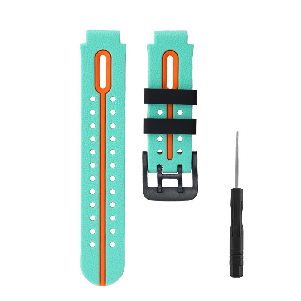 Farbiges Silikon-Uhrenarmband für Xiaotiancai Kinder-Telefonuhrenmodelle: D2, D3, D5, Z1, Z2, Z5, Z6, Z7, Z8, AQ1, CR