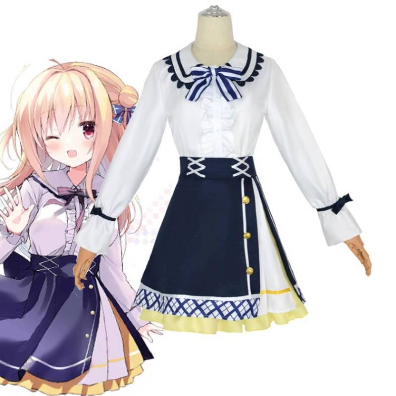 Set Rochie Cosplay Hamidashi Creative Izumi Hiyori Cu Design în Stil Stradal Pentru Fanii Anime și Cosplayeri