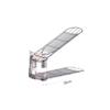 Foldable Double Layer Shoe Rack with Large Capacity for Closet and Entryway