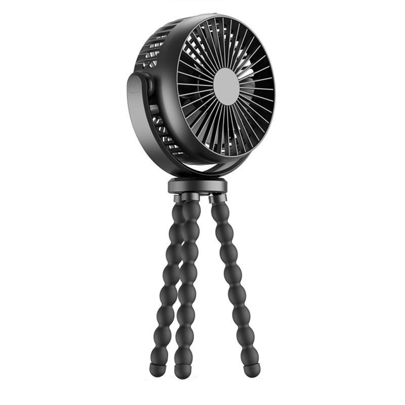 Portable Mini Octopus Stroller Fan: Silent, Handheld, Outdoor Camping Table Fan 320x145x66mm