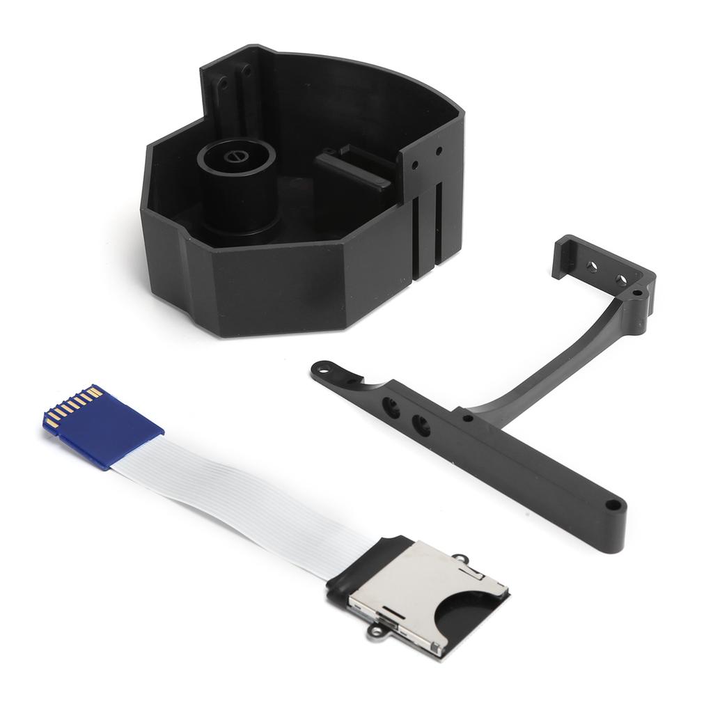 3D Print Extension Memory Card Extender Adapter Mount Kit for Sega Dreamcast Holder GdemuBlack