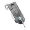 Door Lock Hardware with Push Button Operation, Key Cylinder and Metal Bracket for Compartment Door Service Use
