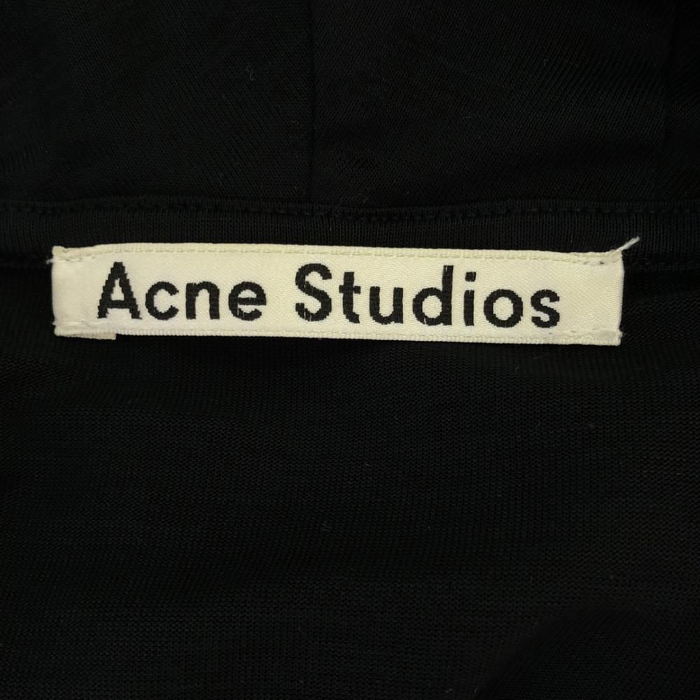 ACNE STUDIOS Long sleeve Hooded one piece XXS black Women Used