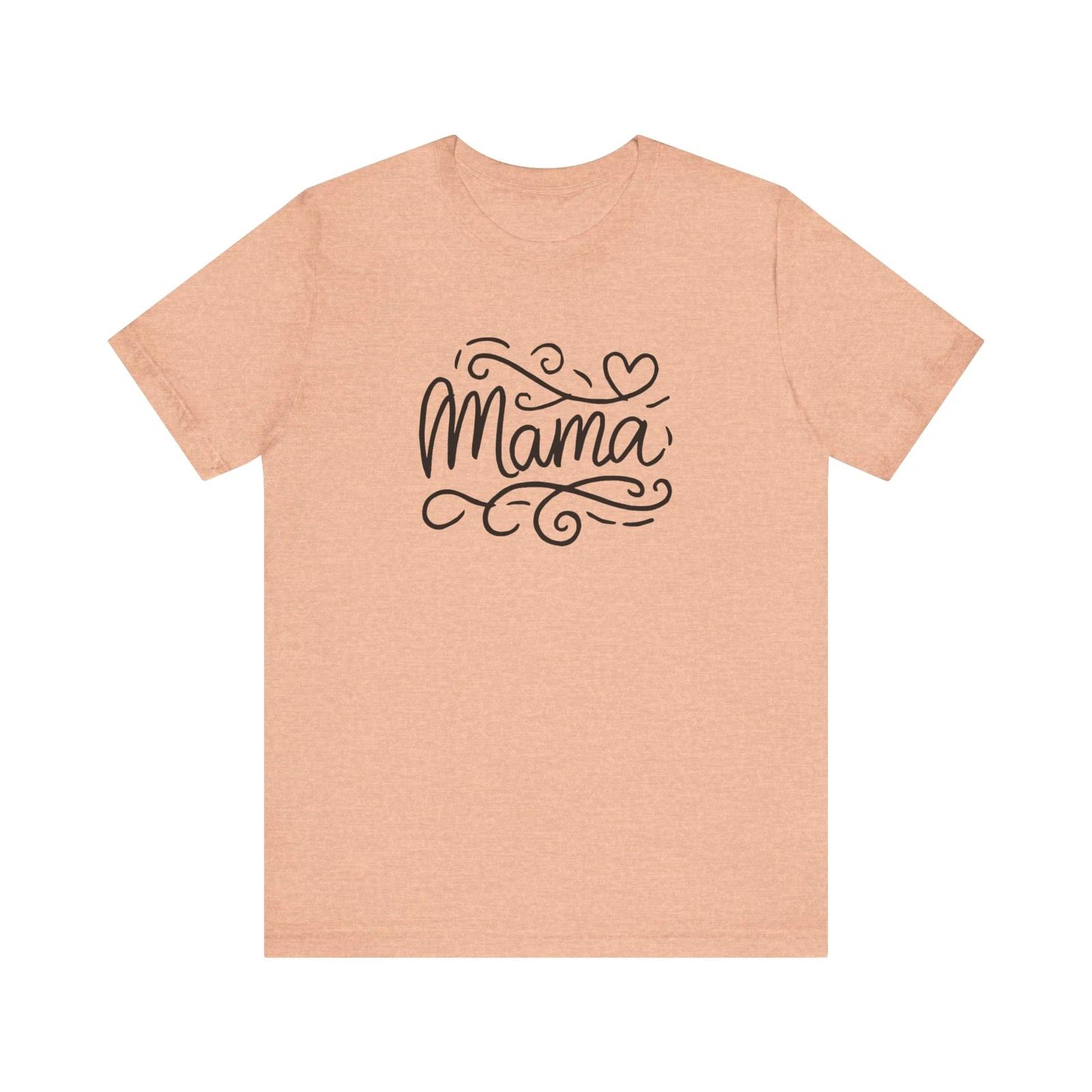 

Mama Elegant Script Tee Perfect Mother s Day Gift Shirt for Moms M