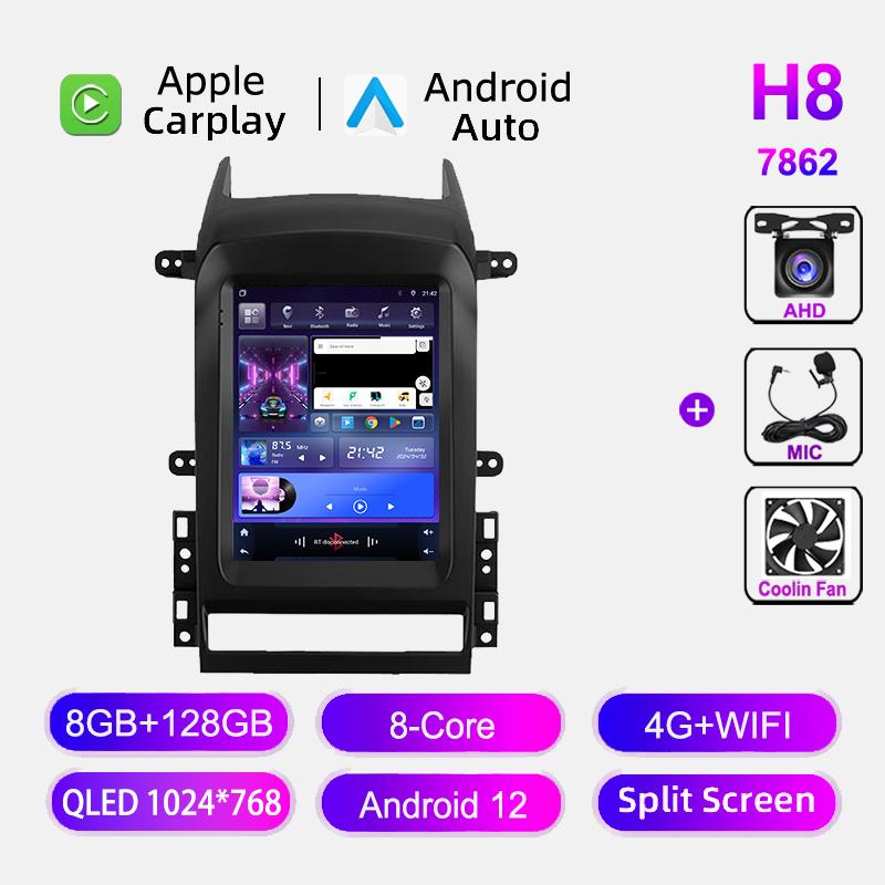 9.7" Android 12 Radio For Chevrolet Captiva ICH 1 2006 - 2011 Multimedia Player 2din GPS Navigation Carplay Auto Stereo