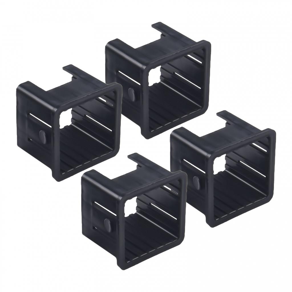 Black Diameter Plastic Square Tube Sleeve Easy To Use And Install