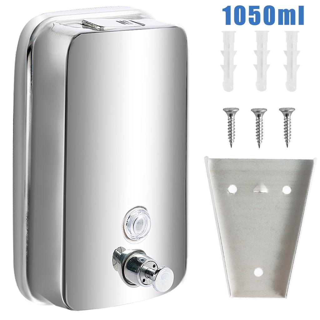 850/1050ML Soap Dispenser Hand Soap Shampoo Liquid Dispenser Containers Shower Gel Detergent Dispenser for Bathroom Accessories