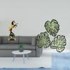 Sculpture Palm Leaves Tabletop Ornament Creative Jungle Decor for Bedroom Living Room Desk