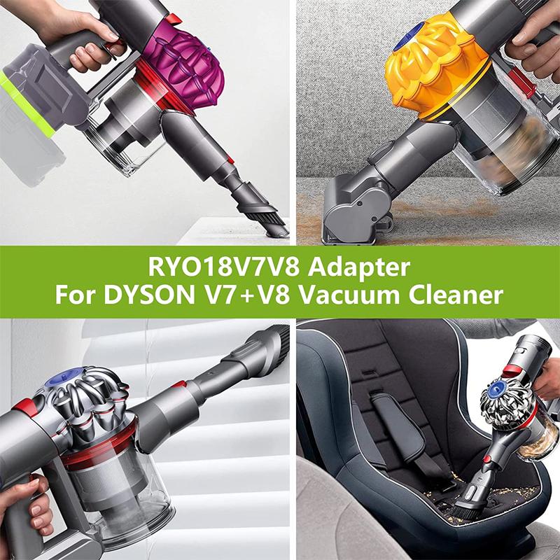 Battery Adapter For Ryobi 18V Battery Convert to for Dyson V6 V7 V8 Animal Vacuum Cleaner, Adapter For Dyson Vacuum Cleaner